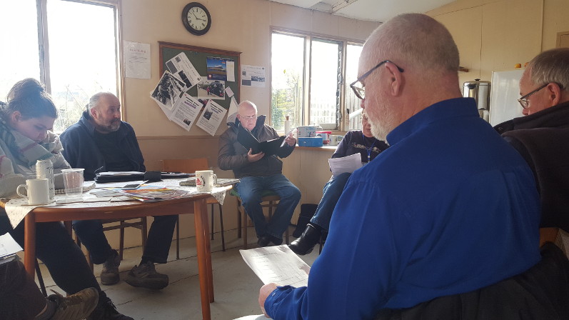 pictures at the meeting